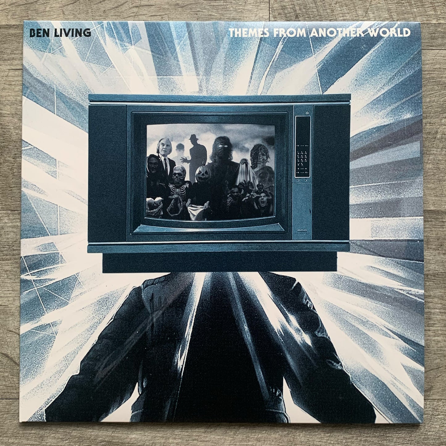 Themes From Another World Silver White Splatter Vinyl